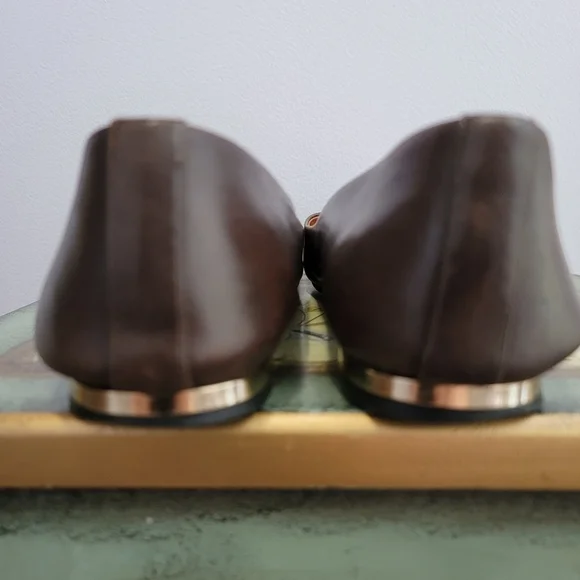 Givenchy Dark Brown Leather Loafers - Picture 2 of 10